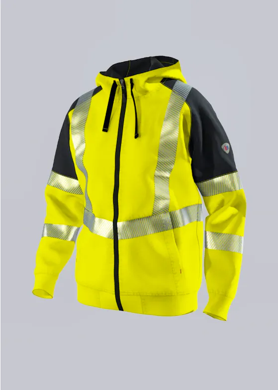 BP® Sweatjack Met Hoge Zichtbaarheid en Capuchon 2138