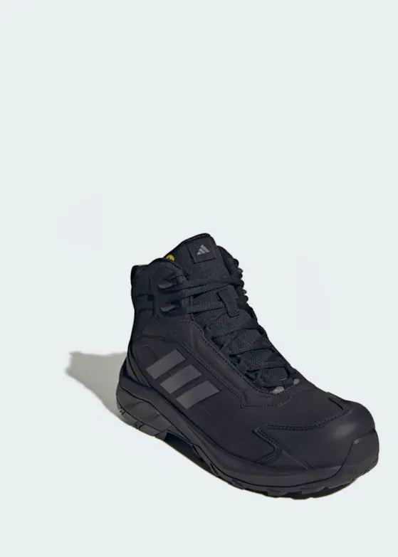 adidas Granor Mid S3S Zwart/Grijs Werkschoenen