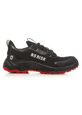 No Risk X-treme Low Black Red S3 Werkschoen