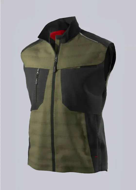 BP® 1819 Robuust Gewatteerd Gilet Stretch
