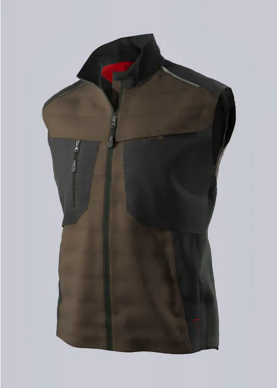BP® 1819 Robuust Gewatteerd Gilet Stretch