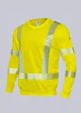 BP® 2134 Sweatshirt Hoge Zichtbaarheid Reflecterend Slim Fit miniatuur