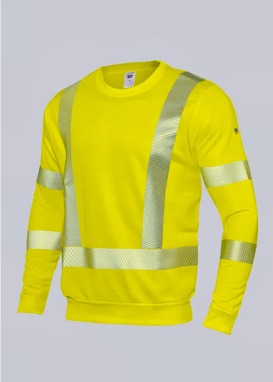BP® 2134 Sweatshirt Hoge Zichtbaarheid Reflecterend Slim Fit