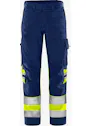 Fristads Trofta High Vis Green broek klasse 1 2649 GPLU miniatuur