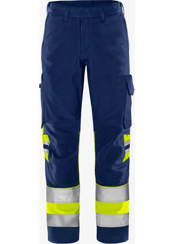 Fristads Trofta High Vis Green broek klasse 1 2649 GPLU
