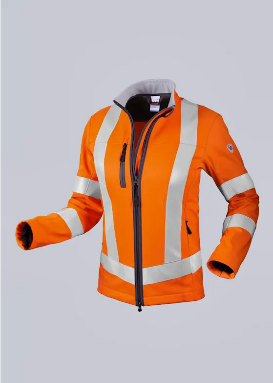 BP® Softshell Jack Met Hoge Zichtbaarheid Voor Dames 2122