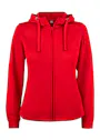 Clique Basic Active 021015 Hoodie FZ Regular Fit Dames miniatuur