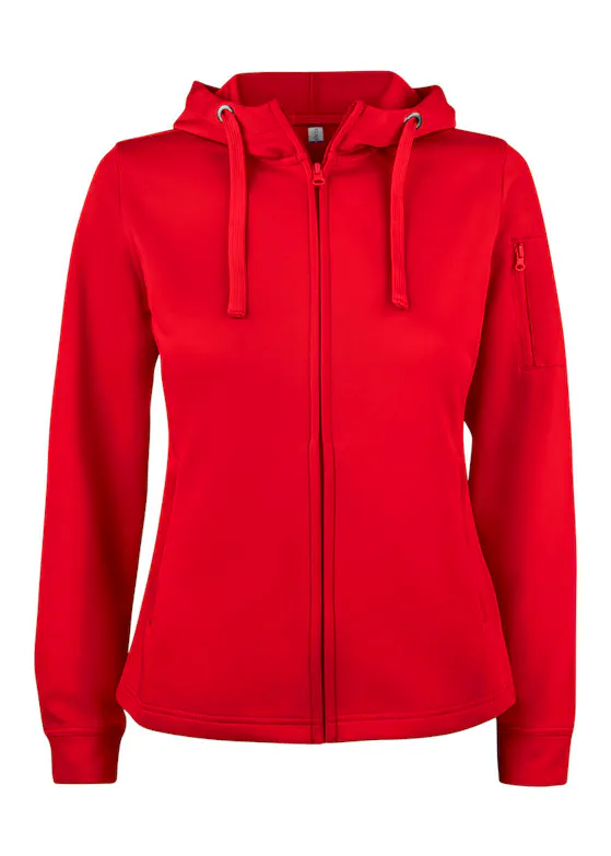 Clique Basic Active 021015 Hoodie FZ Regular Fit Dames