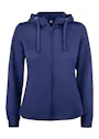 Clique Basic Active 021015 Hoodie FZ Regular Fit Dames miniatuur