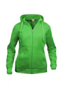Clique Basic 021035 Hoody Full Zip Regular Fit Dames miniatuur