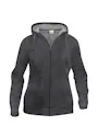 Clique Basic 021035 Hoody Full Zip Regular Fit Dames miniatuur