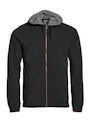 Clique Classic 021044 Hoody Full Zip Regular Fit miniatuur