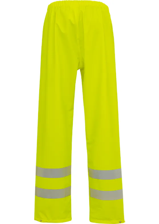 Elka Rainwear 022400R Dry Zone Visible Hi-Vis Rain Trousers