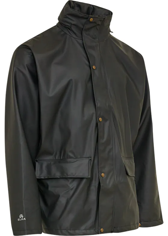 Elka Rainwear 26300 Dry Zone PU Rain Jacket