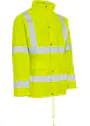 Elka Rainwear 026300R Dry Zone Visible PU Rain Jacket Hi-Vis miniatuur