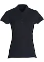 Clique 028231 Basic Polo Regular Fit Dames miniatuur