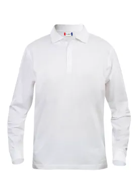 Clique Basic L/S 028233 Poloshirt Regular Fit Kinderen