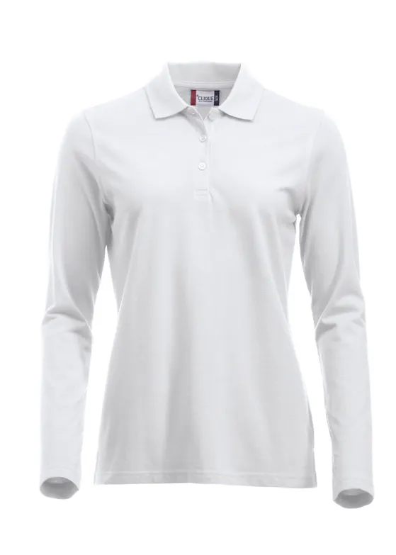 Clique Classic Marion L/S 028247 Poloshirt Modern Fit Dames