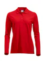 Clique Classic Marion L/S 028247 Poloshirt Modern Fit Dames miniatuur