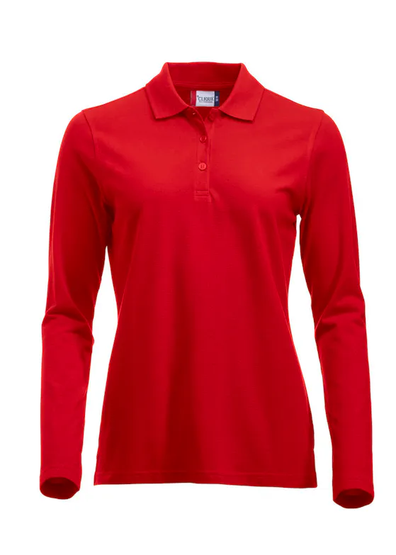 Clique Classic Marion L/S 028247 Poloshirt Modern Fit Dames