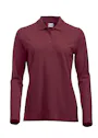 Clique Classic Marion L/S 028247 Poloshirt Modern Fit Dames miniatuur