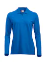 Clique Classic Marion L/S 028247 Poloshirt Modern Fit Dames miniatuur