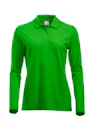 Clique Classic Marion L/S 028247 Poloshirt Modern Fit Dames miniatuur