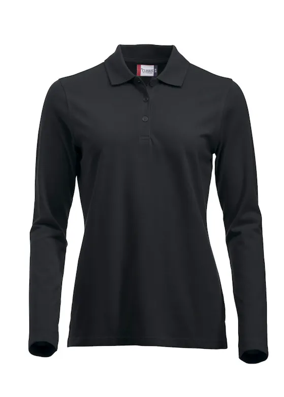 Clique Classic Marion L/S 028247 Poloshirt Modern Fit Dames