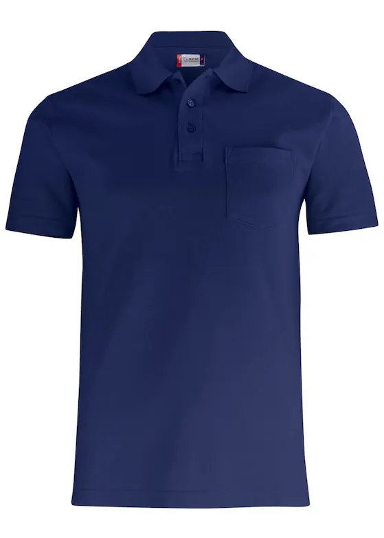 Clique Basic 028255 Poloshirt Borstzak Regular Fit