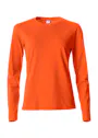 Clique 029034 Basic T-shirt L/S Regular Fit Dames miniatuur