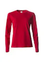 Clique 029034 Basic T-shirt L/S Regular Fit Dames miniatuur