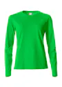 Clique 029034 Basic T-shirt L/S Regular Fit Dames miniatuur