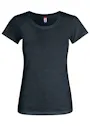 Clique Slub 029353 T-shirt Regular Fit Dames miniatuur