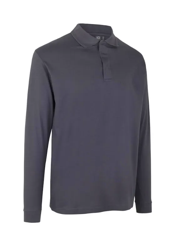 ProWear by ID Identity 0336 Poloshirt Long-Sleeve Press Stud Regular Fit