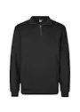 ID Identity Pro Wear Care 0384 Sweater Unbrushed ¼ Zip Regular Fit miniatuur