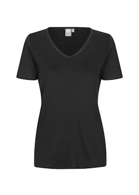 ID Identity Interlock T-shirt 0506 V-neck Slim Fit Dames