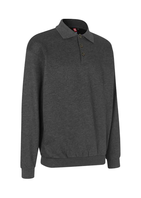 ID Identity 0601 Polosweatshirt Classic Comfort Fit