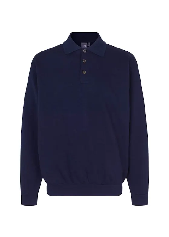 ID Identity 0601 Polosweatshirt Classic Comfort Fit