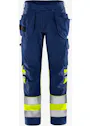Fristads Trofta High Vis Green werkbroek klasse 1 2640 GPLU miniatuur