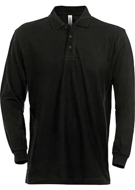 Fristads 100220 Poloshirt Heavy Met Lange Mouwen 1722 Piq Regular Fit