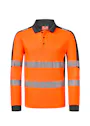 Havep 10079 Poloshirt High Visibility+ Lange Mouw Regular Fit miniatuur