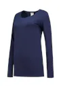 Tricorp 101010 T-shirt Lange Mouw Regular Fit Dames miniatuur