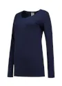 Tricorp 101010 T-shirt Lange Mouw Regular Fit Dames miniatuur