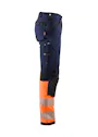 Blåkläder 1193 High Visibility Werkbroek met 4-weg Stretch zonder Spijkerzakken miniatuur