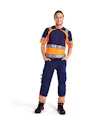 Blåkläder 1193 High Visibility Werkbroek met 4-weg Stretch zonder Spijkerzakken miniatuur