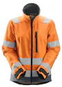 Snickers Workwear AllroundWork High-Vis Softshell Damesjack Klasse 2 -/3 1237 miniatuur