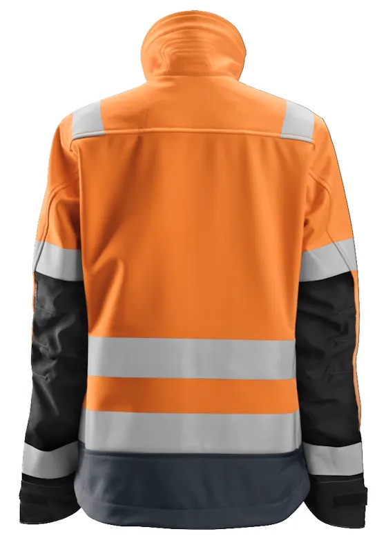 Snickers Workwear AllroundWork High-Vis Softshell Damesjack Klasse 2 -/3 1237