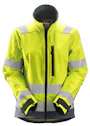 Snickers Workwear AllroundWork High-Vis Softshell Damesjack Klasse 2 -/3 1237 miniatuur