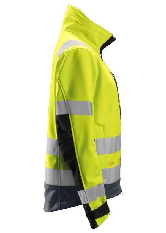 Snickers Workwear AllroundWork High-Vis Softshell Damesjack Klasse 2 -/3 1237