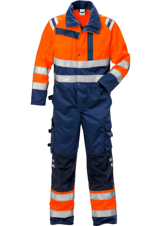 Fristads 124376 Overall High Vis Klasse 3 8026 Plu Reflecterend Waterafstotend